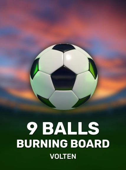 9 Balls Burning Board game tile